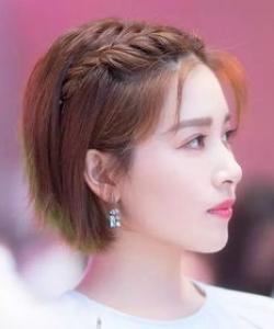 好看的编发发型及编法 简约甜美扎发少女感满满