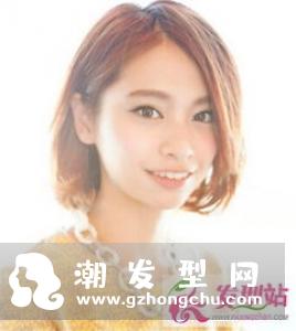 短发无刘海波波设计 花样风格波波头塑造v型脸