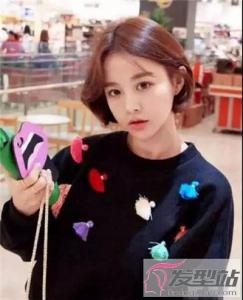 好看的波波头发型 修颜减龄少女必备短发