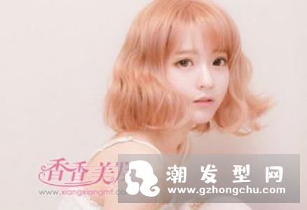 韩式最新女生短发 女神波波头短发发型图片