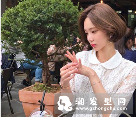 女生短发颜色大全图片 亚麻色浅棕色不错