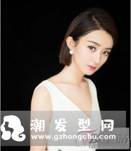 波波头拉直好看吗 直发波波头清爽干脆落落大方