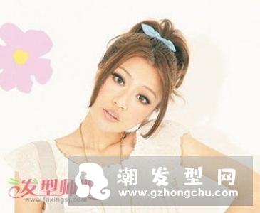 短发自己可以扎的发型 简单波波头扎发红遍时尚圈