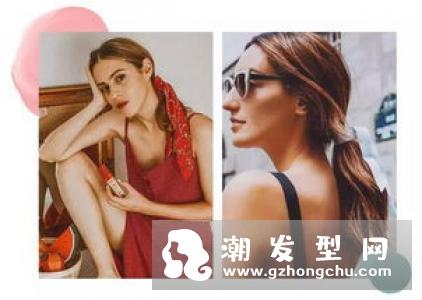 低包头、低马尾教学！碎发先夹后绑技巧，绑出随性感小脸低马尾