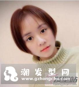 波波头拉直好看吗 直发波波头清爽干脆落落大方