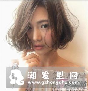 日系波波头烫发 显瘦睡不醒短发