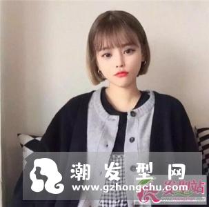 韩系盖耳短发 乖巧减龄显嫩