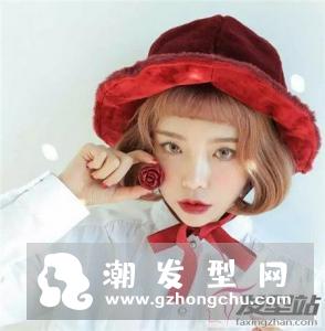 眉上短刘海波波头 肉肉脸瘦脸专属