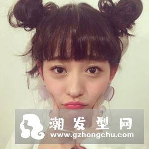 丸子头扎在什么位置好看 高丸子头不适合长发