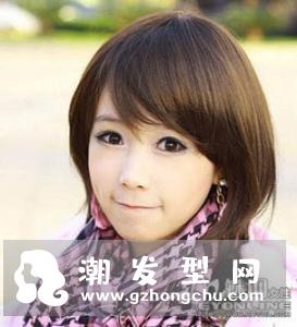 层次感波波头短发 校园风设计显瘦又减龄