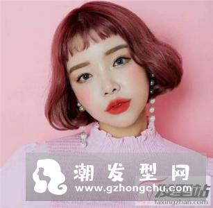 眉上短刘海波波头 肉肉脸瘦脸专属