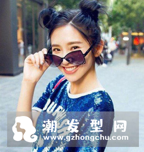 犄角头发图片 迪丽热巴你好美