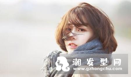 A字减龄波波头 上窄下宽显瘦短发