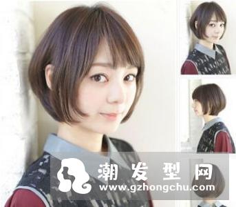 文艺范短发波波头 减龄甜美女生短发