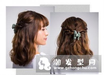懒人扎出简单漂亮头发 慵懒系丸子头扎发绝对美翻