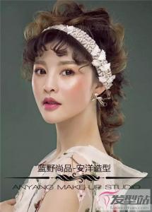 元气新娘发型 演绎森系浪漫