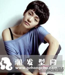 女生西瓜头短发 洋气瘦脸像小清新