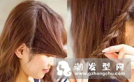 各类丝巾编发发型大全 让你美成一道风景线