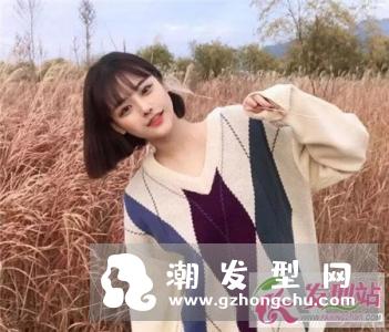 韩系盖耳短发 乖巧减龄显嫩