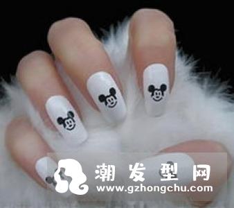 黑色蕾丝美甲图片大全 蕾丝怎么贴