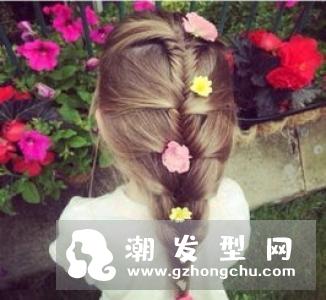 公主卷发型图片 儿童发型原来这么美
