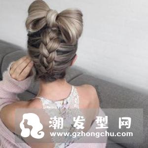 超仙的日韩式公主头编发发型 编发技能随手get告别手残党