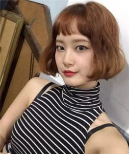 经典女生波波头 凸显少女文艺情怀