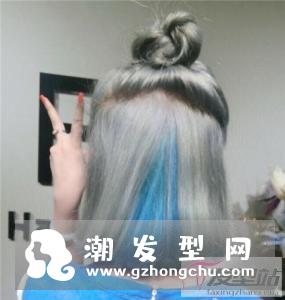波波头最新染发 隐藏染经典时髦