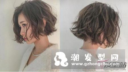 女生爆款中短发烫发发型 空气感的蓬松短发绝对适合你