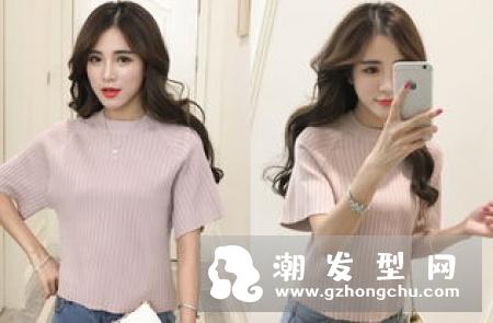 短发水波纹烫发发型 美得恰到好处