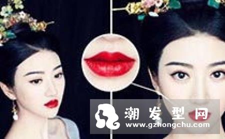 景甜大唐荣耀发型图片 沈珍珠的中分发髻